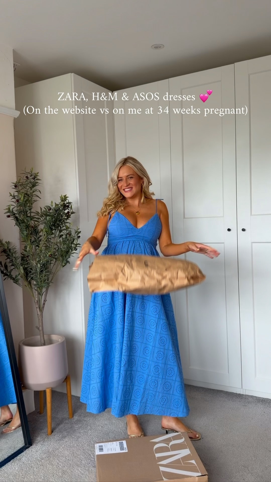 Summer dresses that actually work at 34 weeks pregnant! A mix of Zara, H&M and ASOS finds that are bump-friendly, comfortable and still feel like me! 
Which one is your favourite? ☀️

#LTKuk #LTKsummer #LTKmaternity