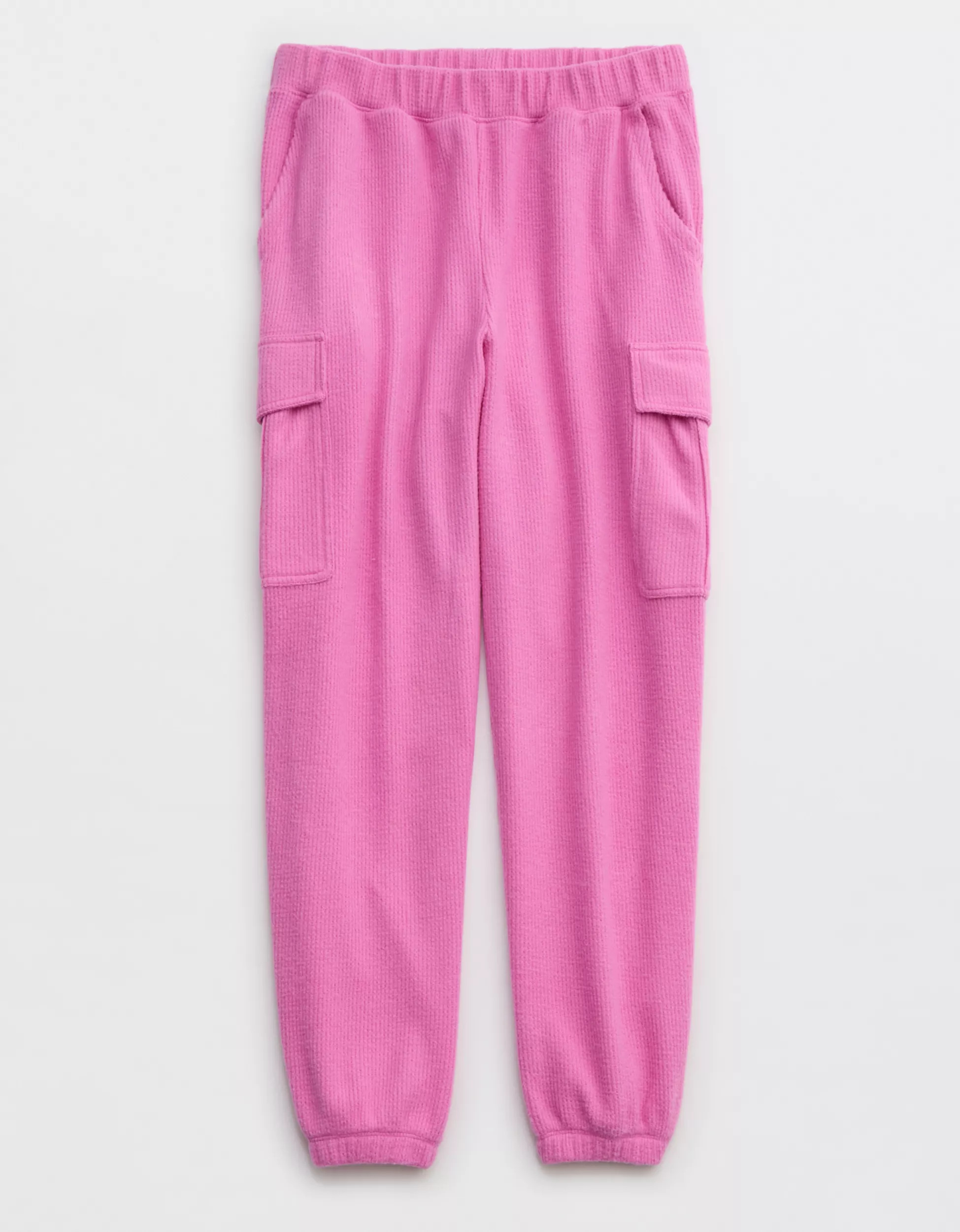 Aerie Traveler Waffle Cargo Jogger | American Eagle Outfitters (US & CA)