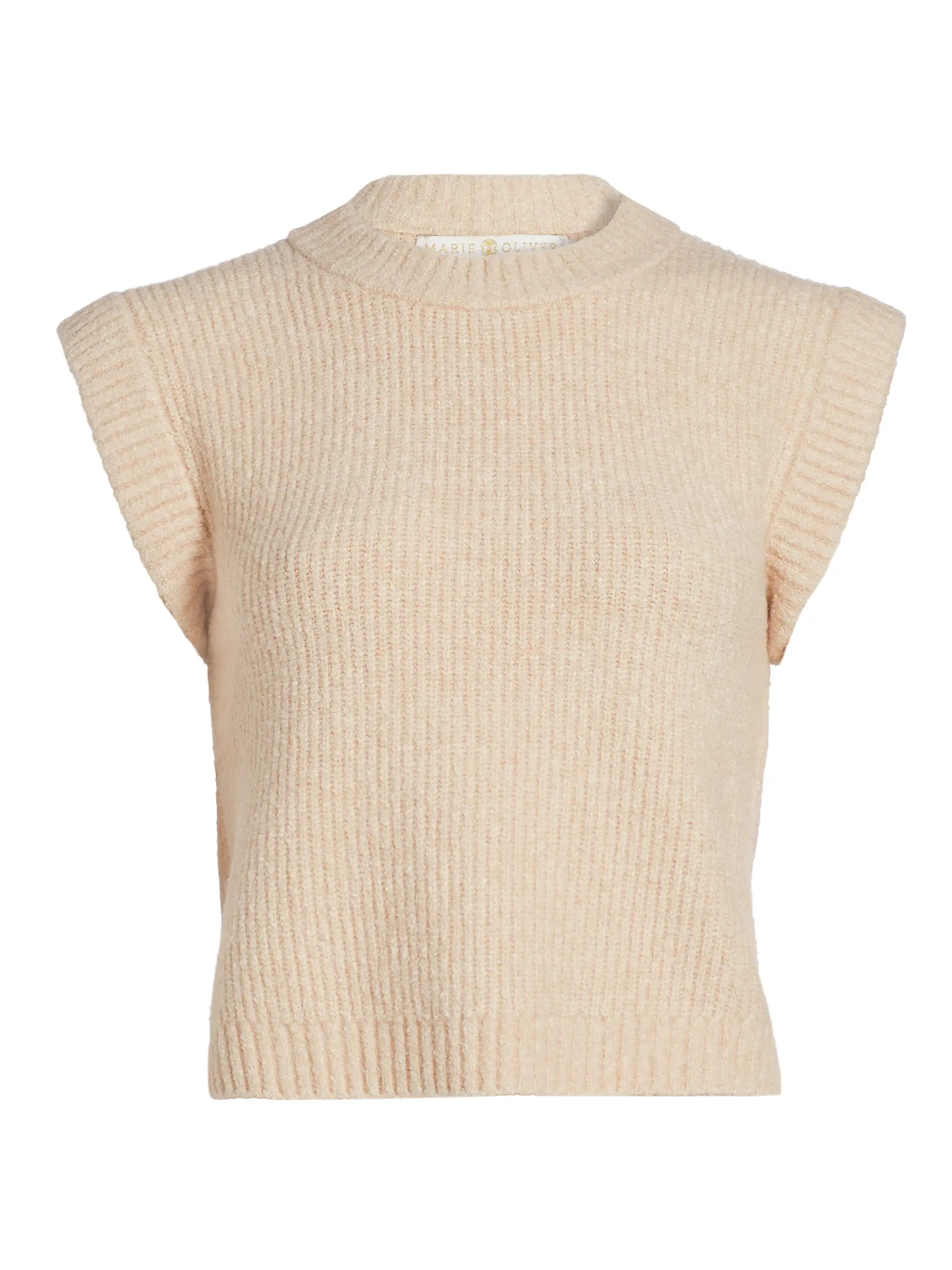 Shop Marie Oliver Belle Sleeveless Sweater | Saks Fifth Avenue | Saks Fifth Avenue