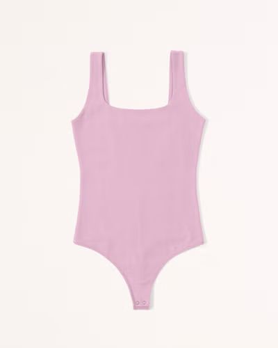 Women's Cotton Seamless Fabric Tank Bodysuit | Women's | Abercrombie.com | Abercrombie & Fitch (US)