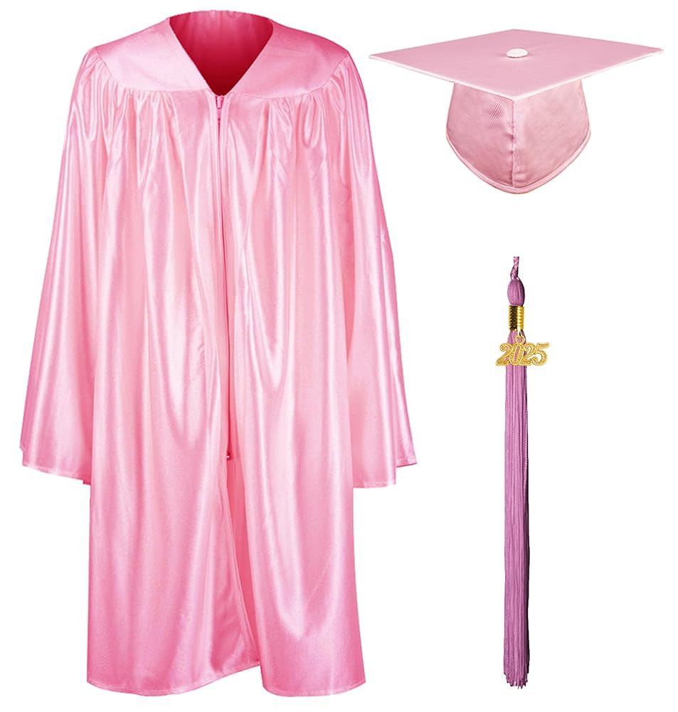 GraduationMall Shiny Kindergarten & Preschool Graduation Gown Cap Set with 2025 Tassel | Amazon (US)