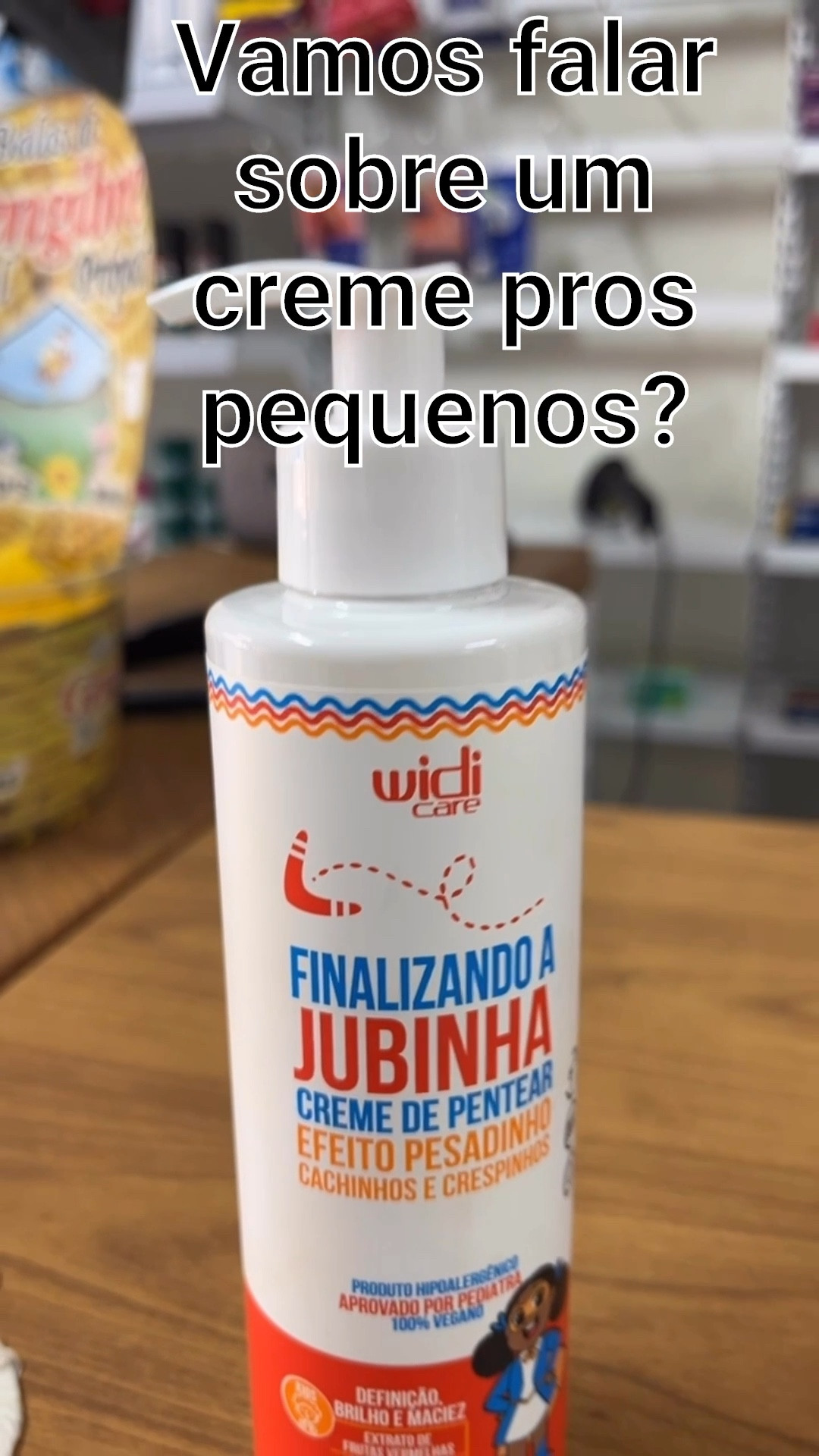 O creme Finalizando a jubinha efeito pesadinho da Widi Care, é perfeito para os cabelos crespos do tipo 3abc e 4abc, com um toque que dá brilho, ele hidrata e deixa os cachos definidos sem pesar. Deixei como opção nesse post também o Finalizando a jubinha efeito levinho, que é para cachos tipo 2, a proposta é a mesma só muda o tipo de cabelo.

#LTKpromo #LTKcriancas #LTKbrasil