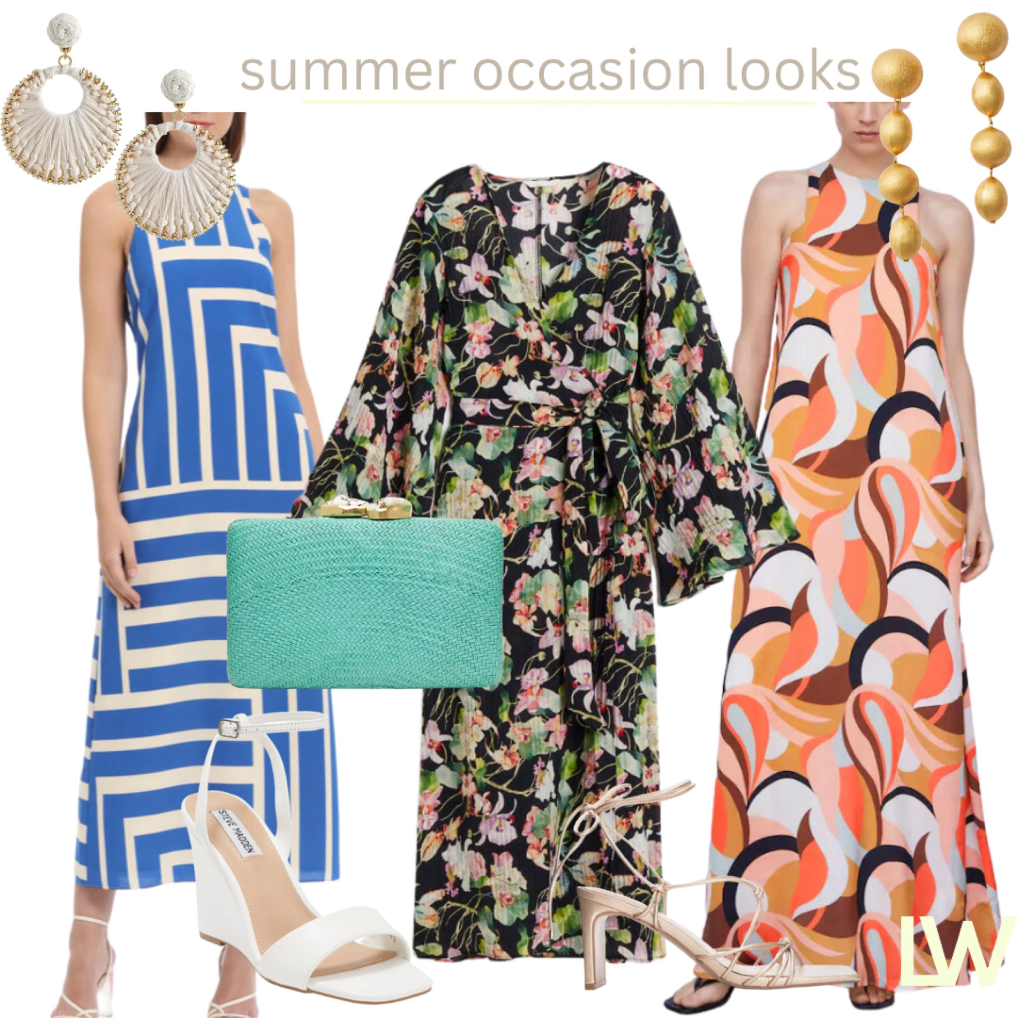 Summer occasion looks 🩷🩵