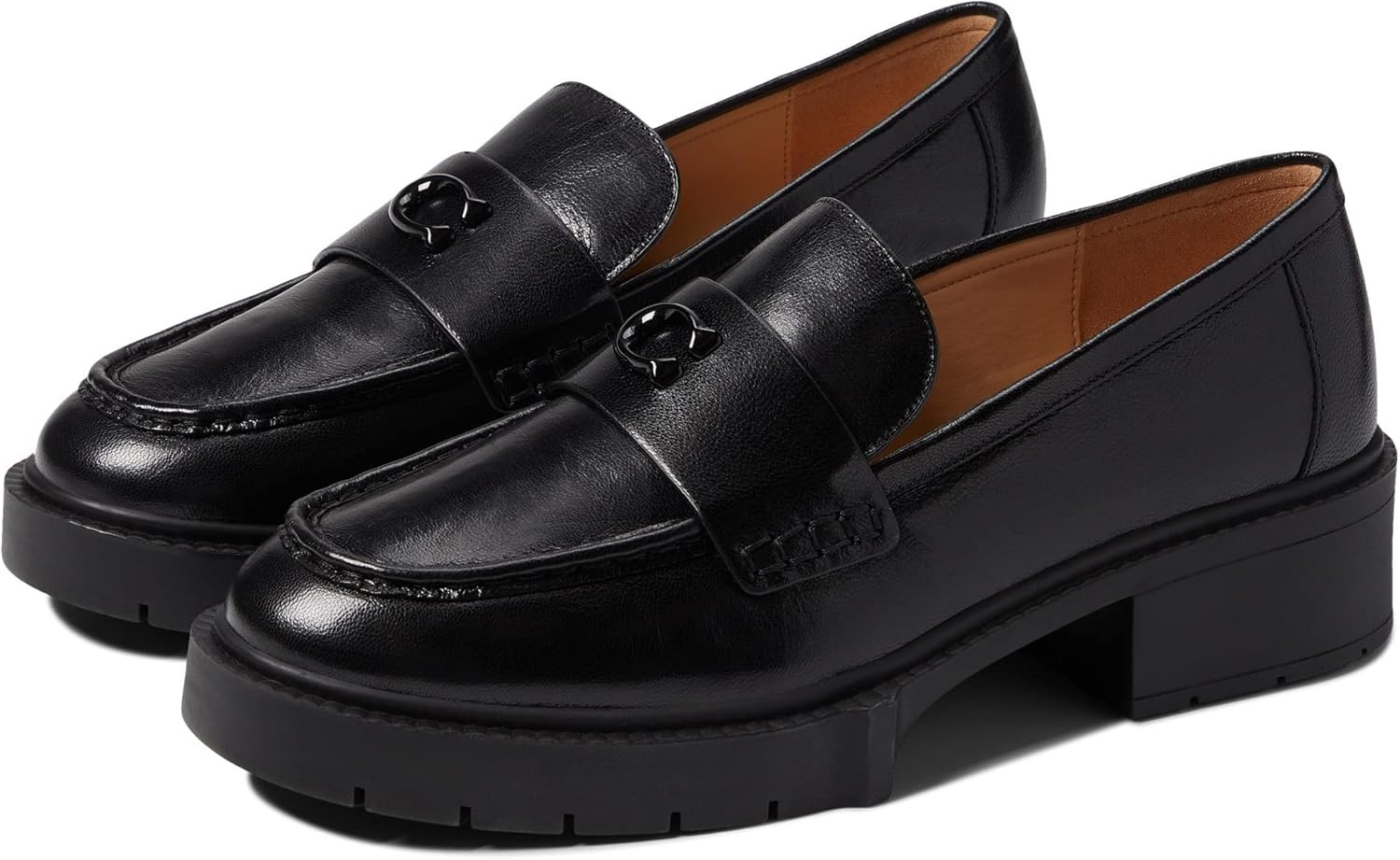 COACH Leah Leather Loafer | Amazon (US)