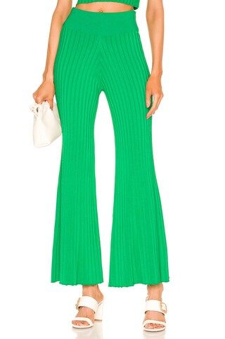 A.L.C. Astrid Pant in Viridian from Revolve.com | Revolve Clothing (Global)