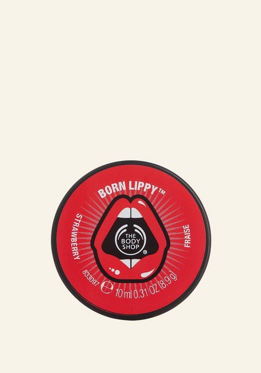 Born Lippy™ Lip Balm Pot - Strawberry | The Body Shop USA