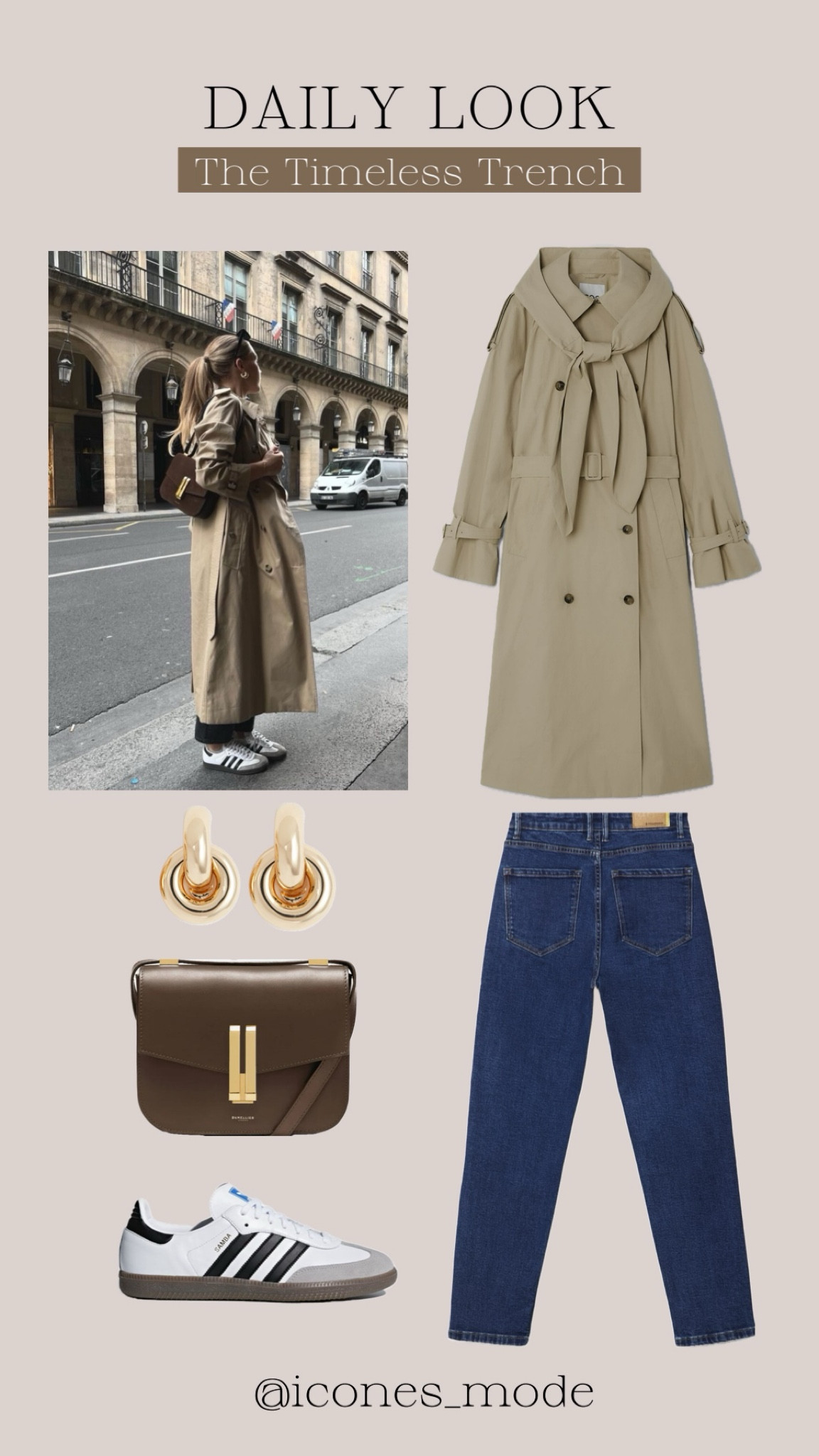 Daily Look: Timeless Trench
Spring Uniform 
Look Diario: Gabardina Atemporal:
Uniforme de primavera

#LTKworkwear #LTKstyletip #LTKeurope