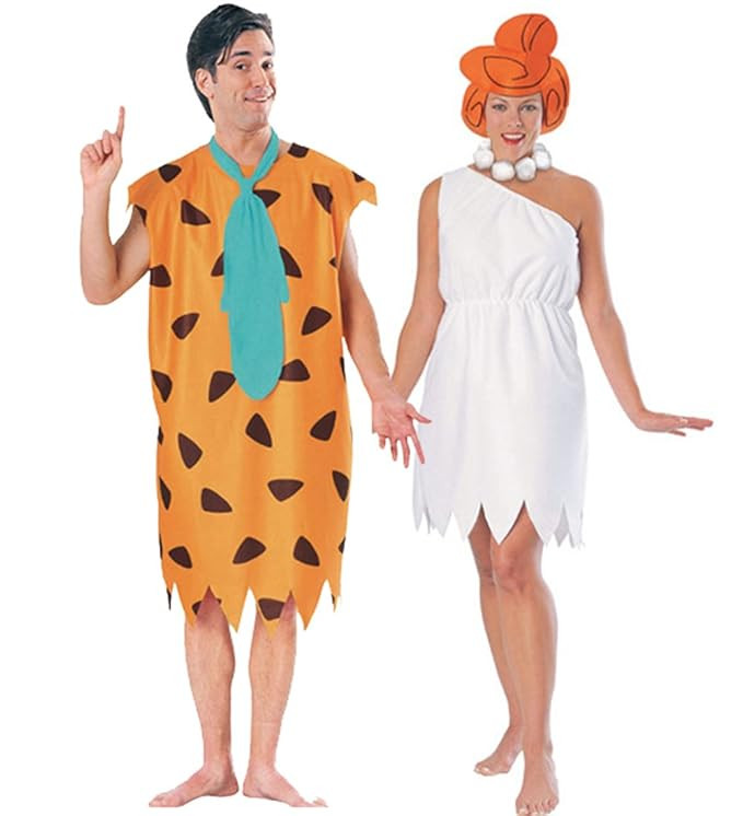 Fred and Wilma Flintstone Costume Set | Amazon (US)