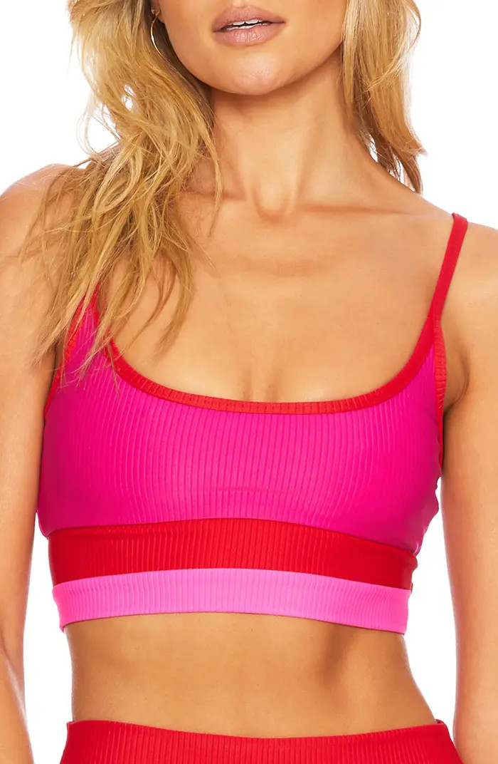 Eva Colorblock Bikini Top | Nordstrom