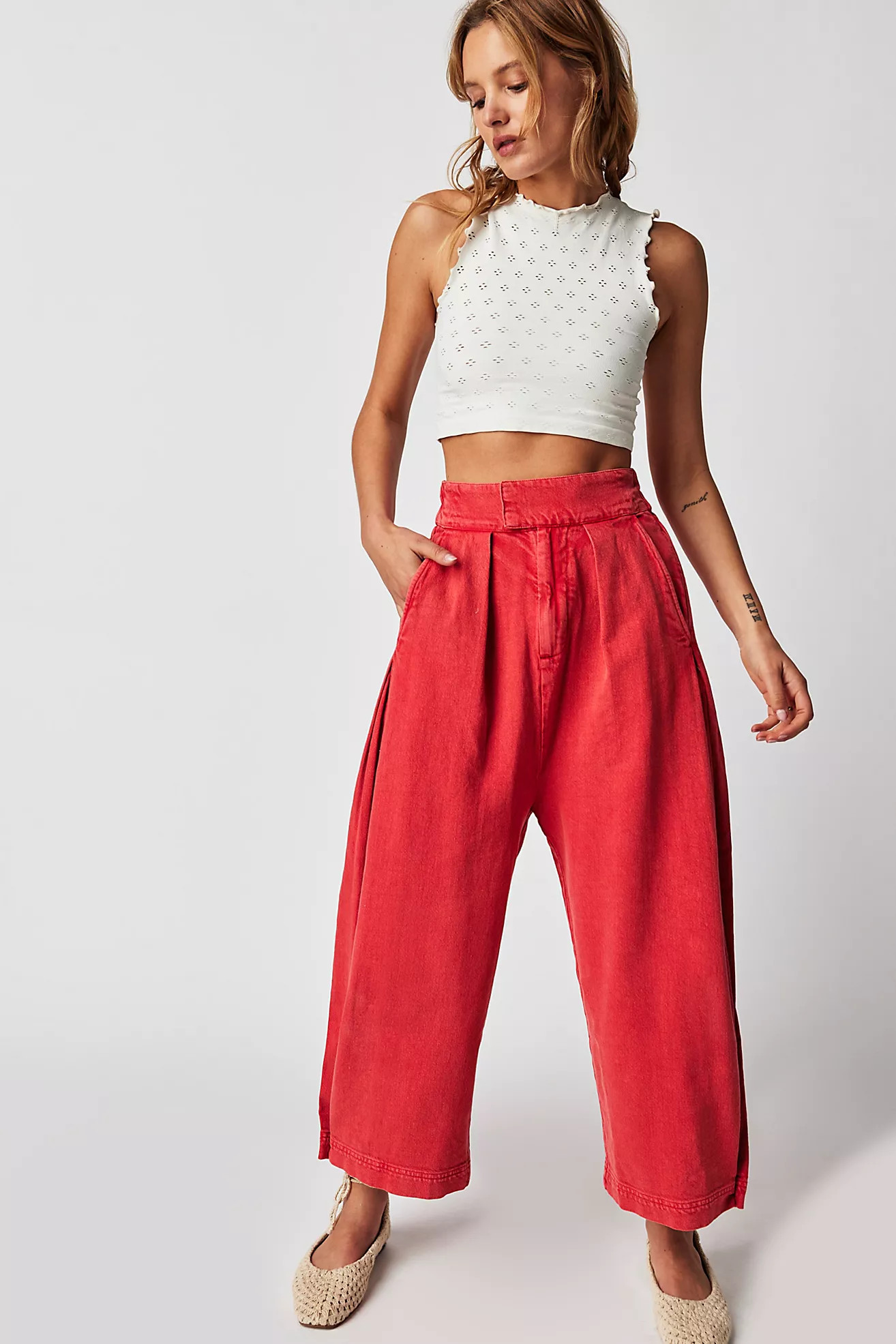 Cool Harbor Wide-Leg Pants | Free People (Global - UK&FR Excluded)
