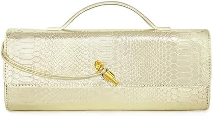 Joryin Woven Purse for Women Evening Clutch Woven Leather & Suede Handbags Crossbody Bag Suede Pu... | Amazon (US)