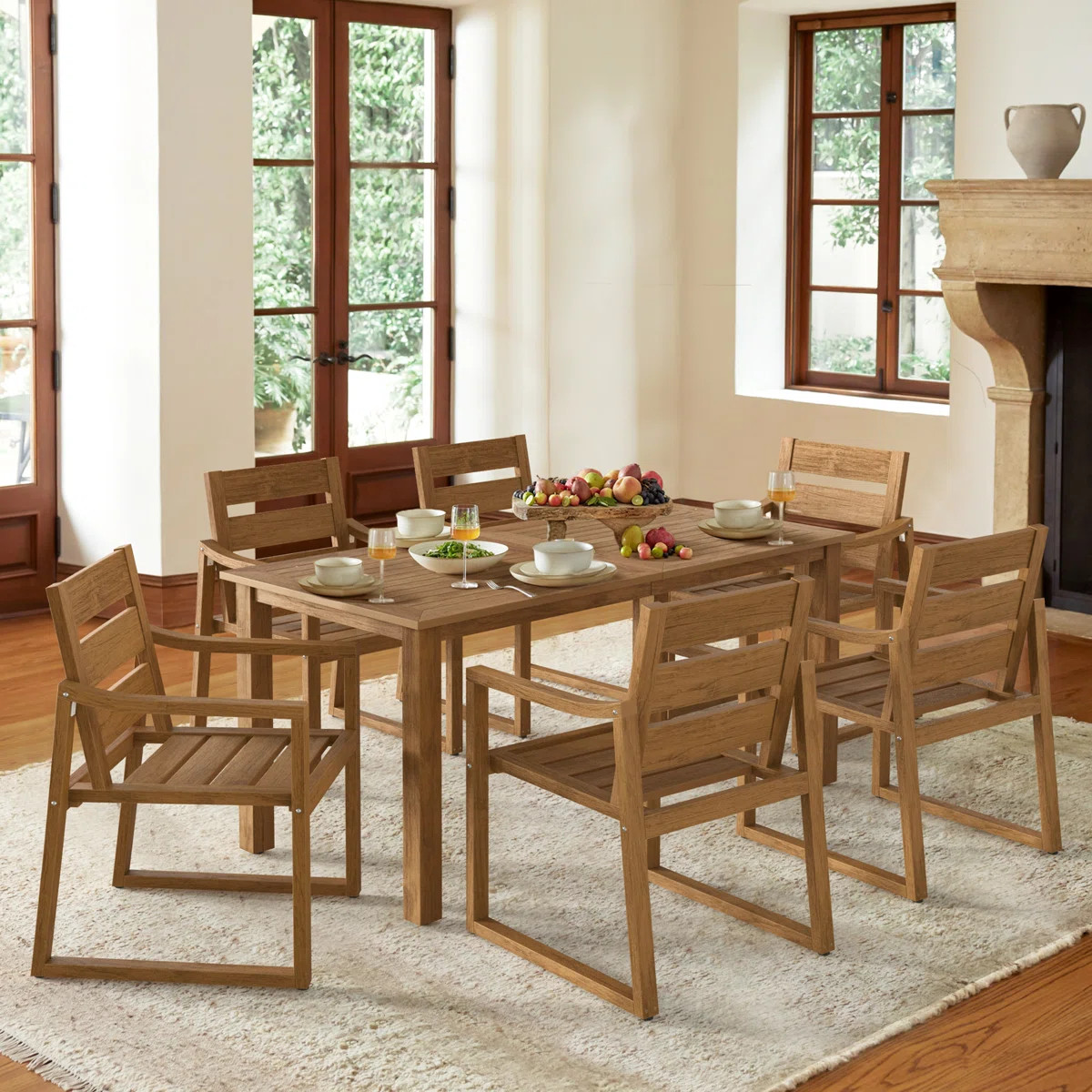 Rectangular Outdoor Dining Set | Wayfair North America