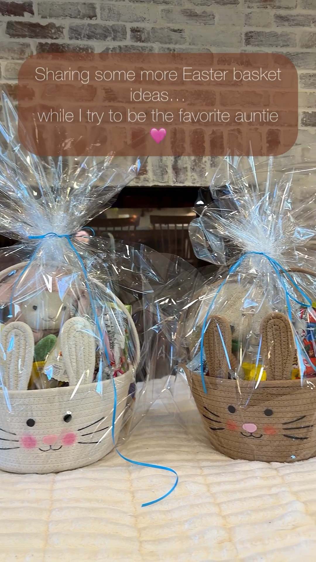 Easter baskets packed and wrapped up for my niece and nephew. 

Shop the links I shared these finds. Still the favorite auntie. 😂😉

#LTKSeasonal #LTKmomlife #LTKvlog