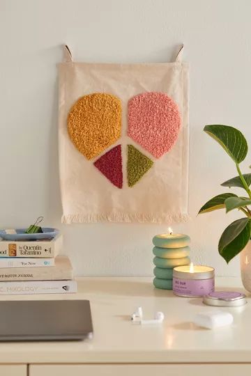 Mini Tufted Flag Tapestry | Urban Outfitters (US and RoW)