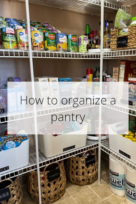 The perfect products to organize your pantry