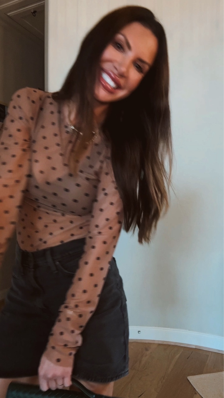 
I just love a good polka dot moment!
Entire outfit is from Amazon!
Wearing medium in top / 26 shorts 
Necklace is from: shophouseofash.com 


#amazonfashion #springoutfit #affordableoutfits  @amazonfashion