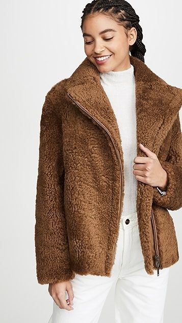 Shearling Moto Jacket | Shopbop