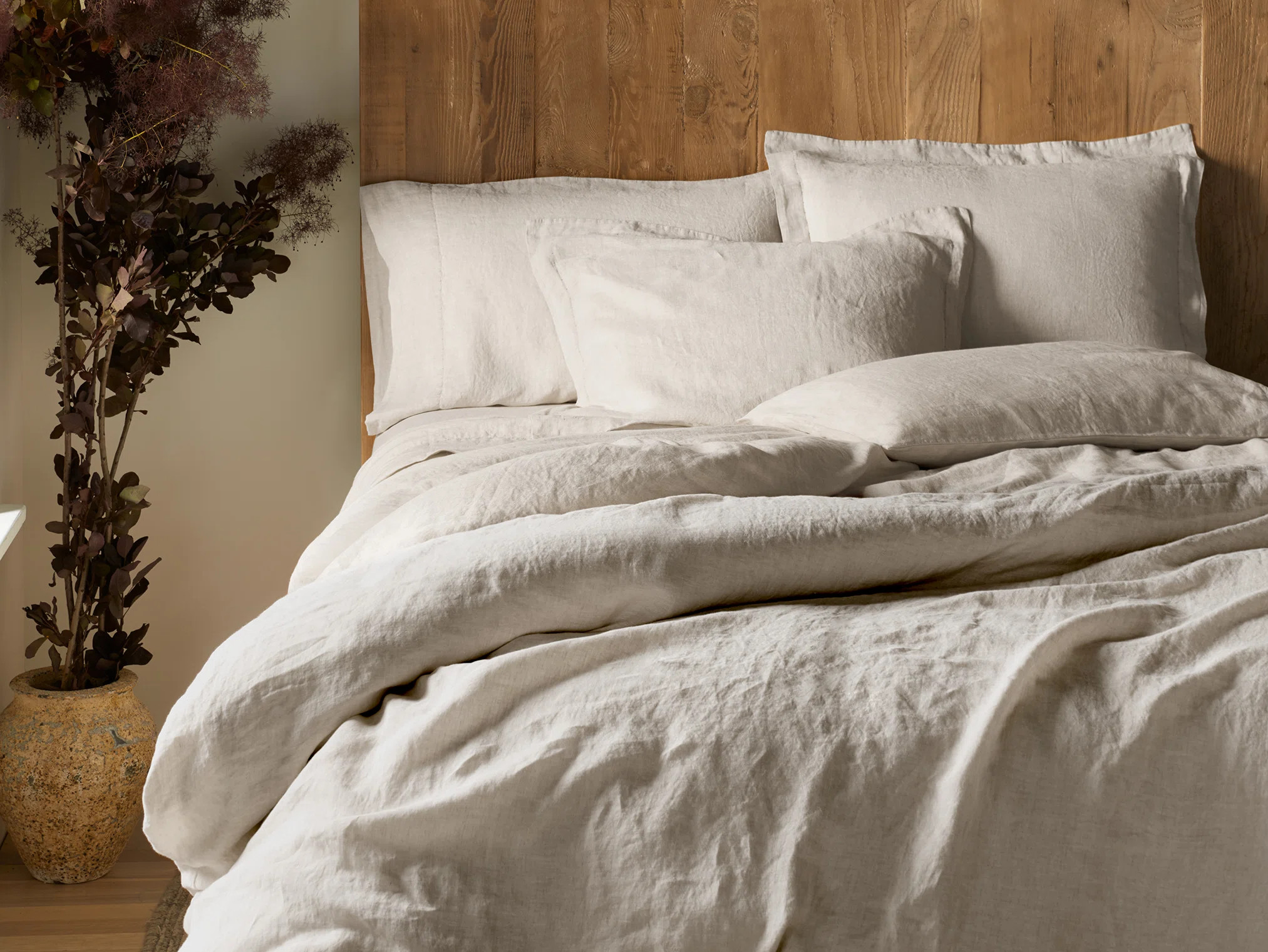 Coyuchi Organic Relaxed Linen Duvet Cover | Wayfair North America