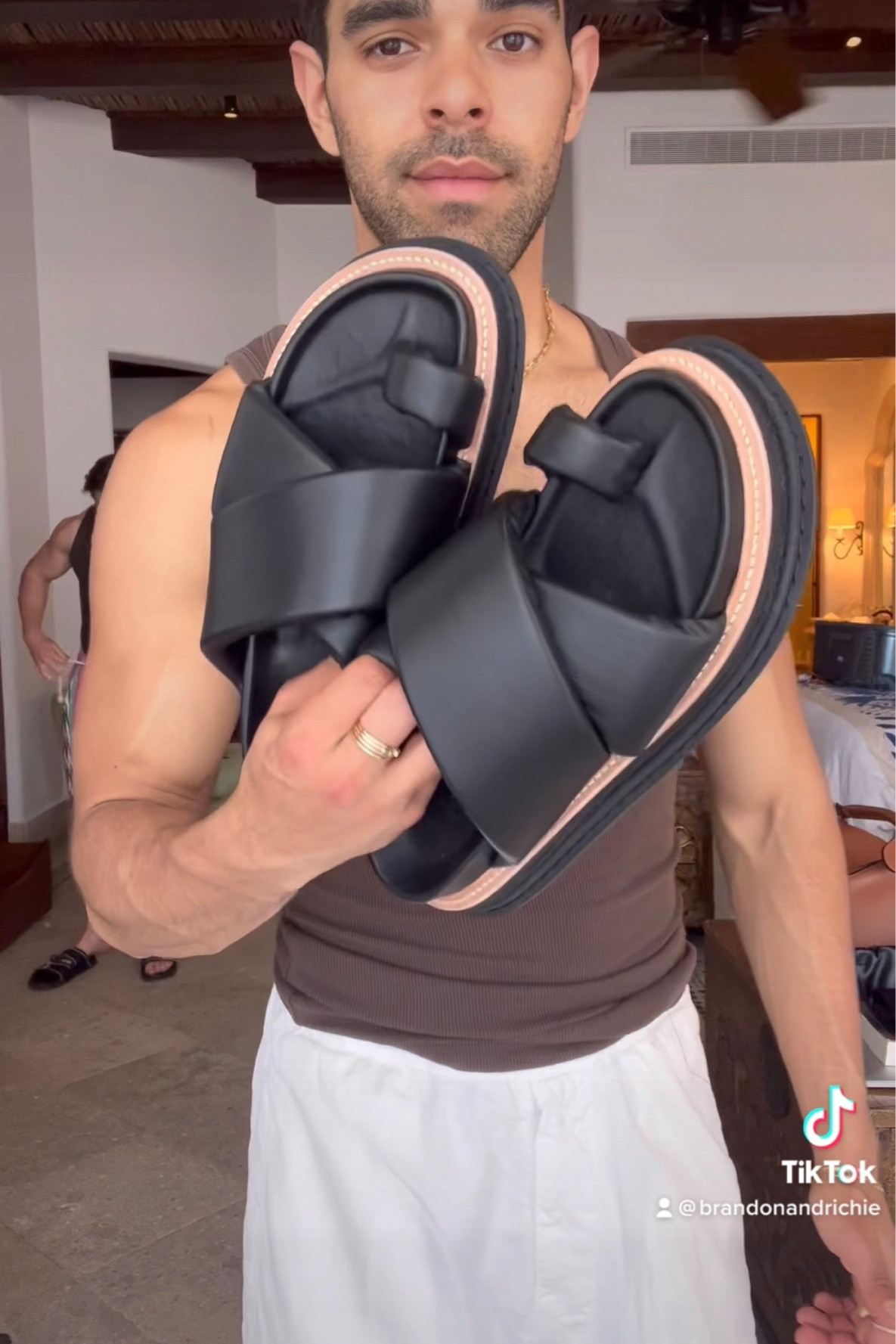 Quite possibly the coolest sandals I’ve ever seen  

#LTKmens