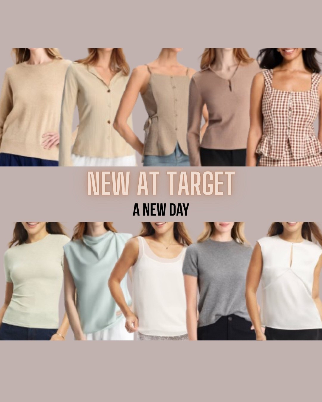 Target style
Spring finds
Tank top
