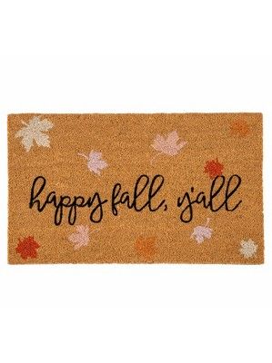 Shiraleah "Happy Fall Y'all" Doormat | Target