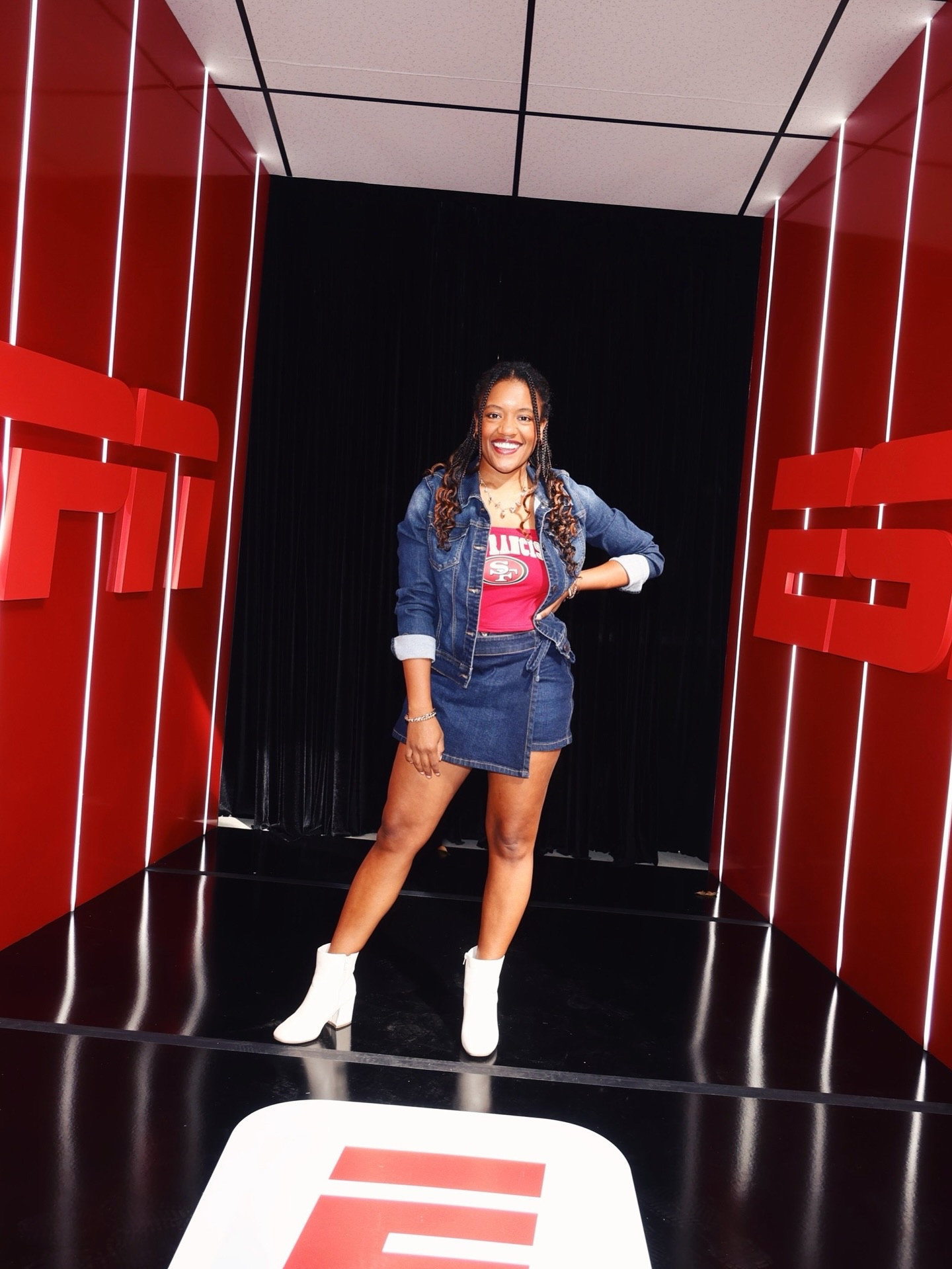espn tastemaker tailgate!! 🏈⭐️♥️ #espn #nfl #sanfrancisco #49ers #niners