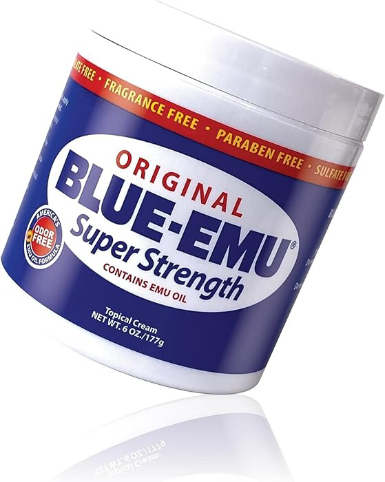 BLUE-EMU Original Super Strength Cream, Soothing Muscle & Joint Support, 6 Oz | Amazon (US)