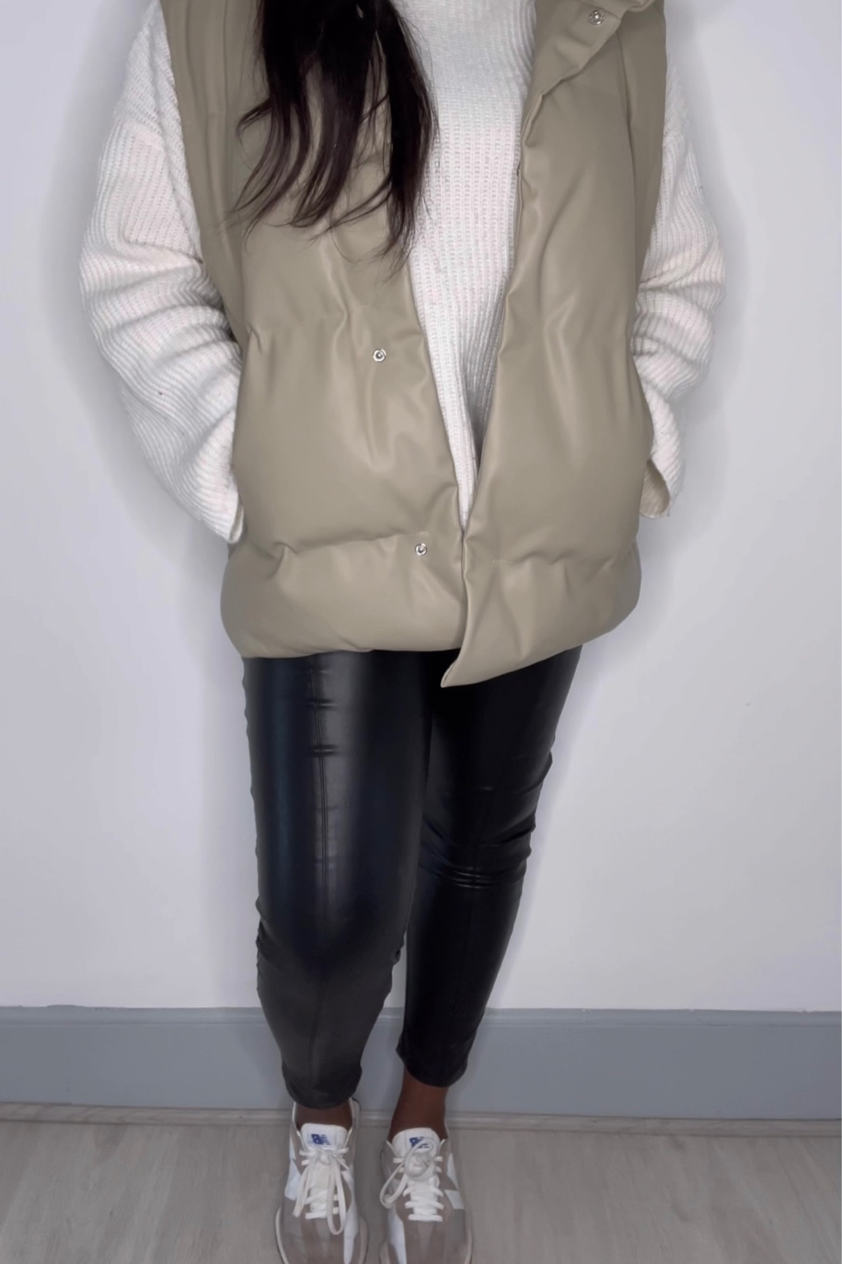 Faux leather puffer😍😍

#LTKSeasonal #LTKsalealert