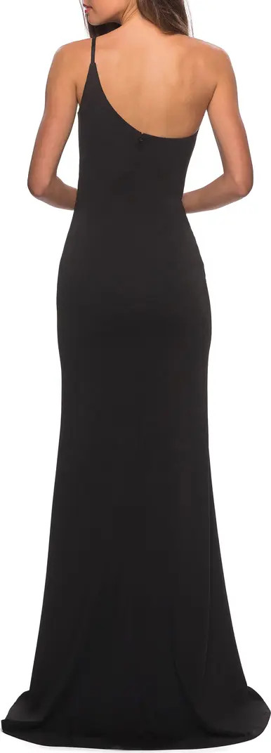 One-Shoulder Jersey Gown | Nordstrom