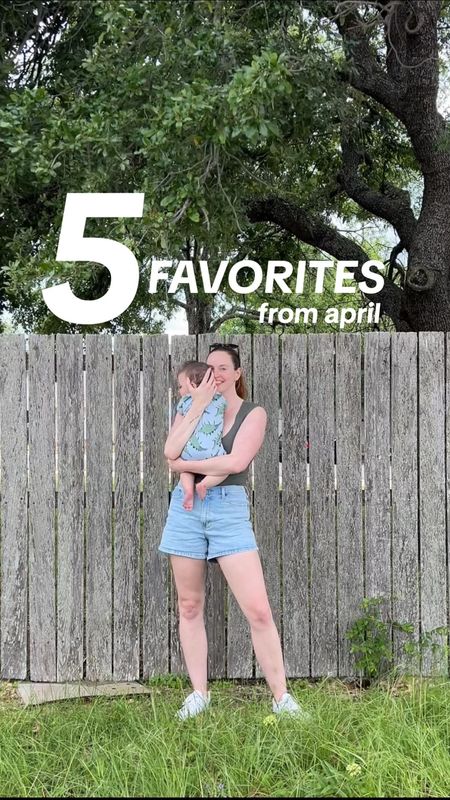 5 favorite products from april. My favorite sunglasses for summer, mom jean shorts, a super soft blanket from Target, and the Hamilton Beach juicer for homemade juices.

#LTKSeasonal #LTKfindsunder100 #LTKVideo