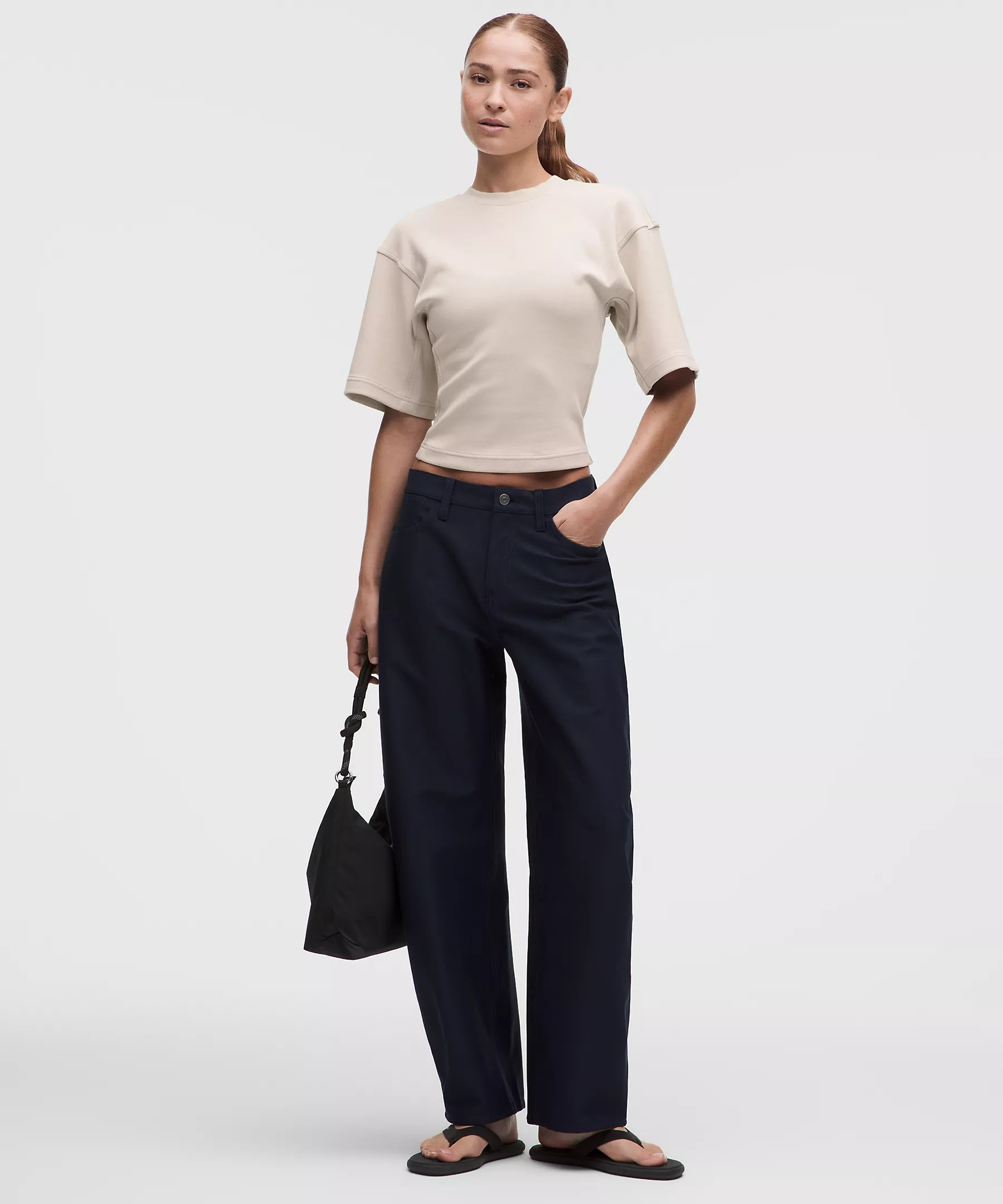 Double-Knit Relaxed Short-Sleeve Shirt | Lululemon (US)