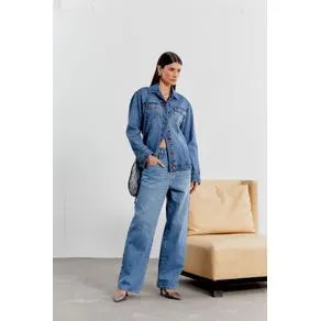 Jaqueta Jeans Cinturada - Jeans JEANS | OffPremium (BR)