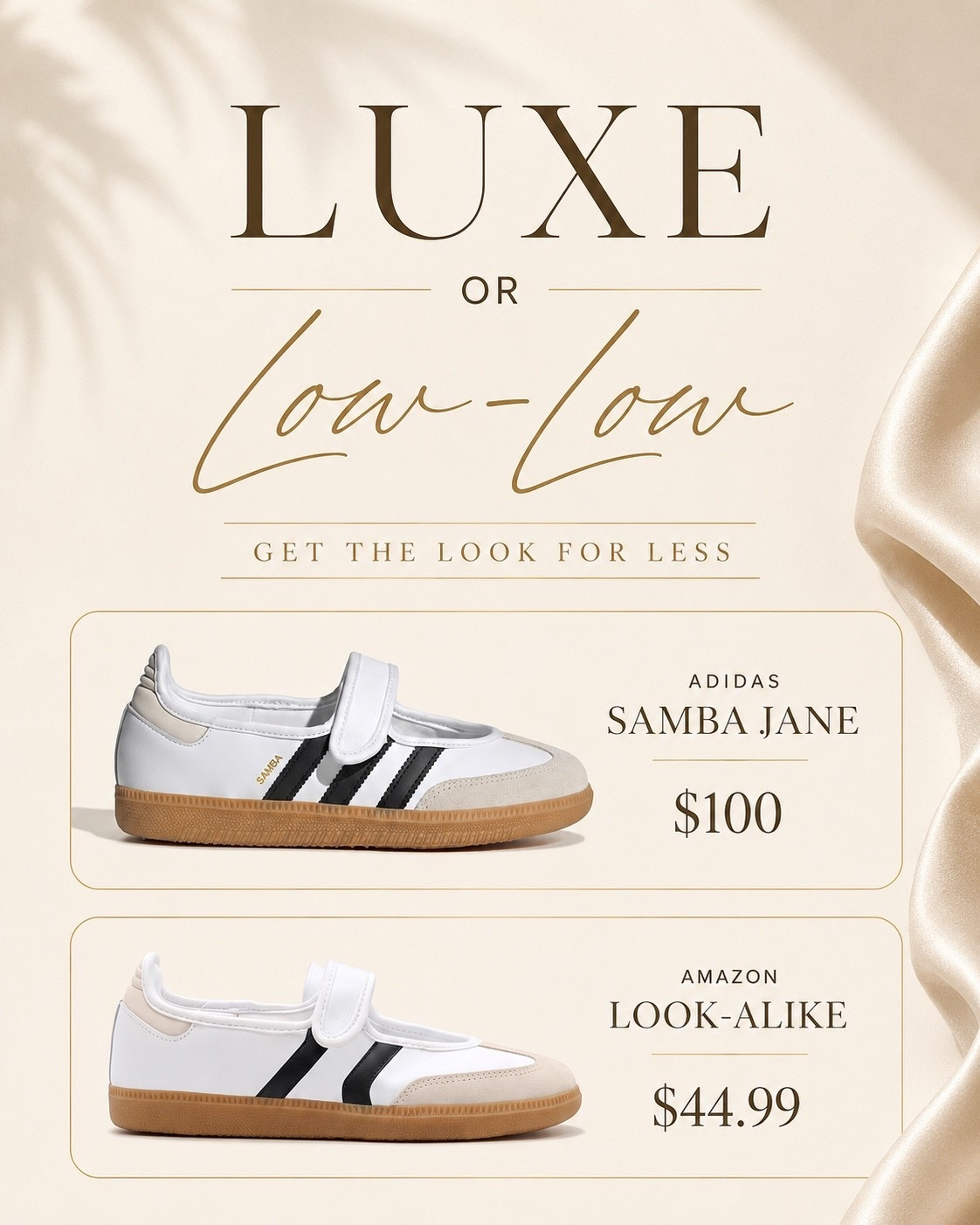 because luxury is about feeling really good, not breaking the bank, unless you want to 😌