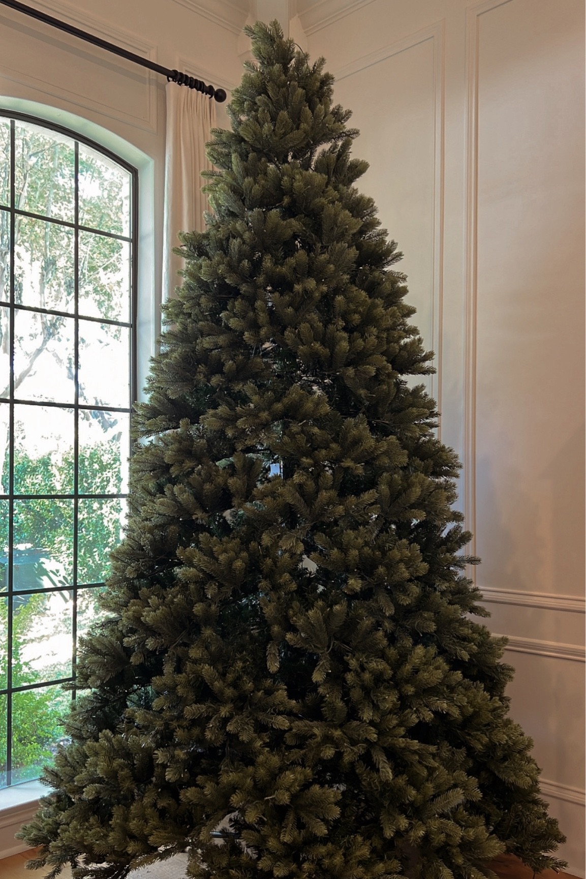 Linking our tree here pre-decorated!! It has a foot switch that switches the lights from bright white, warm white, colors, etc. so you can make it your own!!

#LTKHoliday #LTKhome #LTKSeasonal