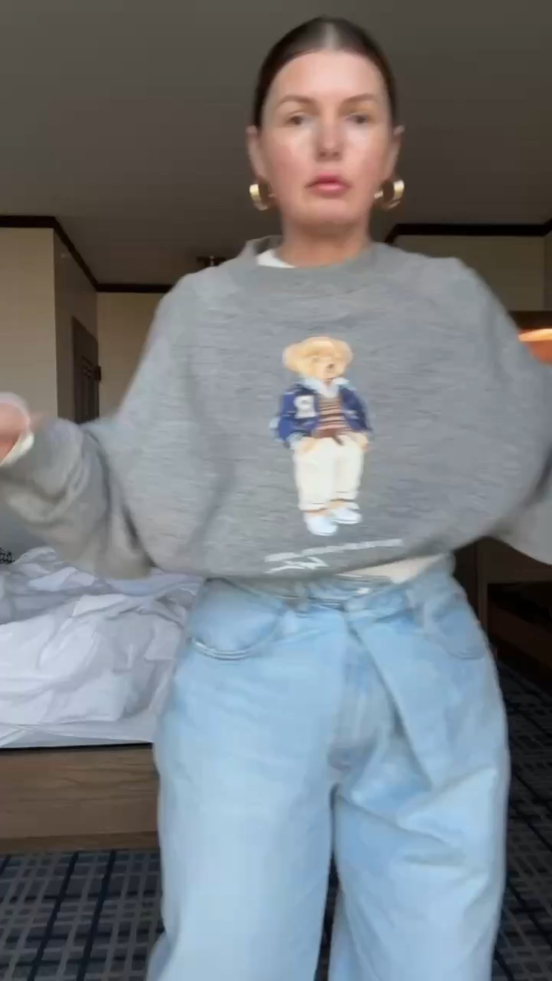 Ralph Lauren 
Polo bear
Sweatshirt 

#LTKSeasonal