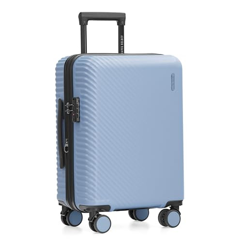 Travel Select Bridgetown Hardside Expandable Luggage w/TSA Lock, Light Blue, 21-Inch Carry-on | Amazon (US)