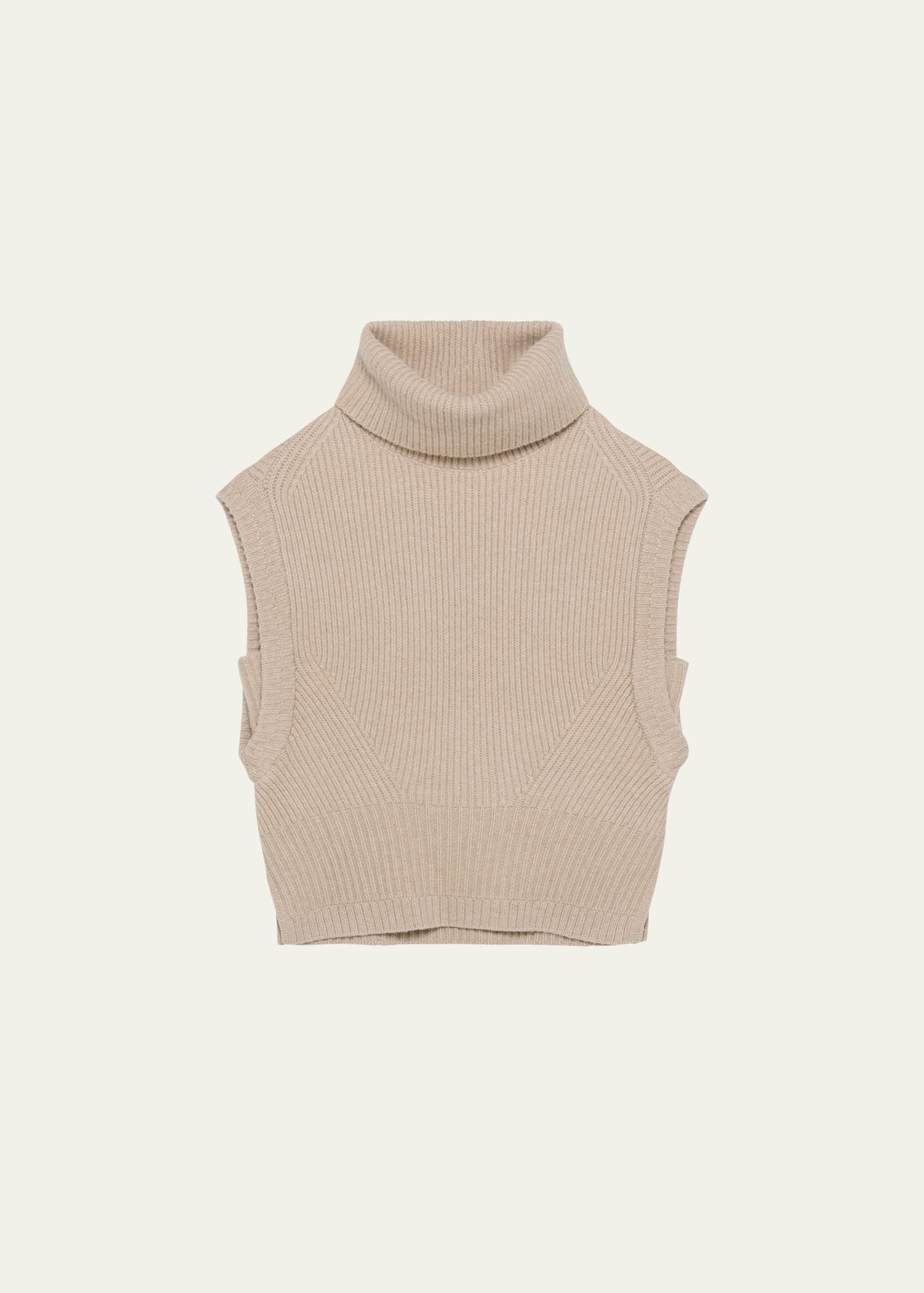 SIMKHAI Maple Cashmere Turtleneck Sweater Vest | Bergdorf Goodman