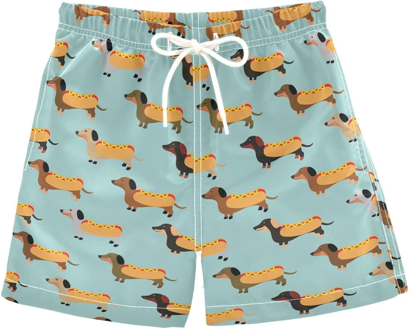 Aflyko Boys' Board Shorts Swim Trunks Bathing Suit Girls Beach Swimwear Quick Dry All Day Shorts | Amazon (US)