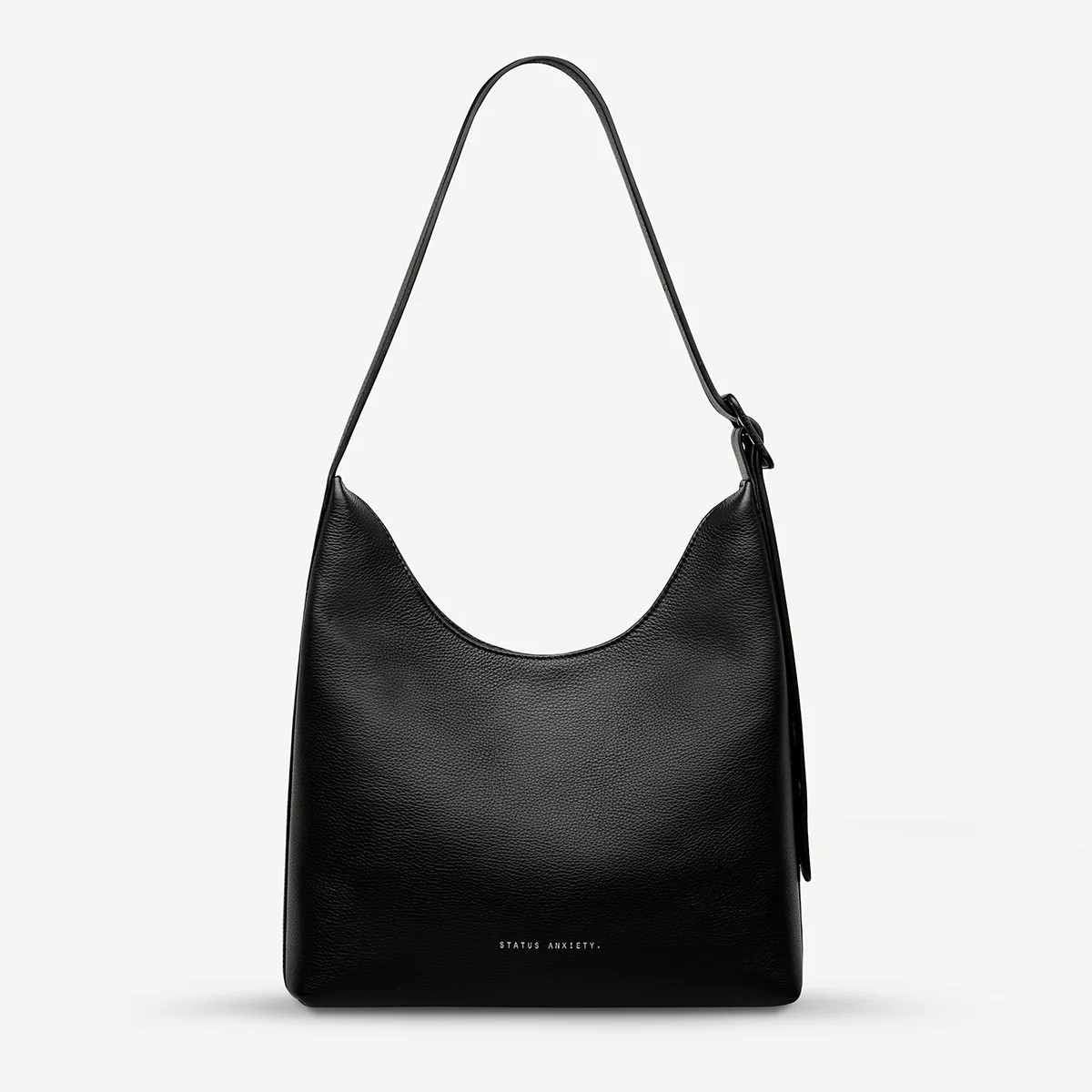 Take You Higher Women's Black Leather Tote Bag | Status Anxiety® | Status Anxiety 