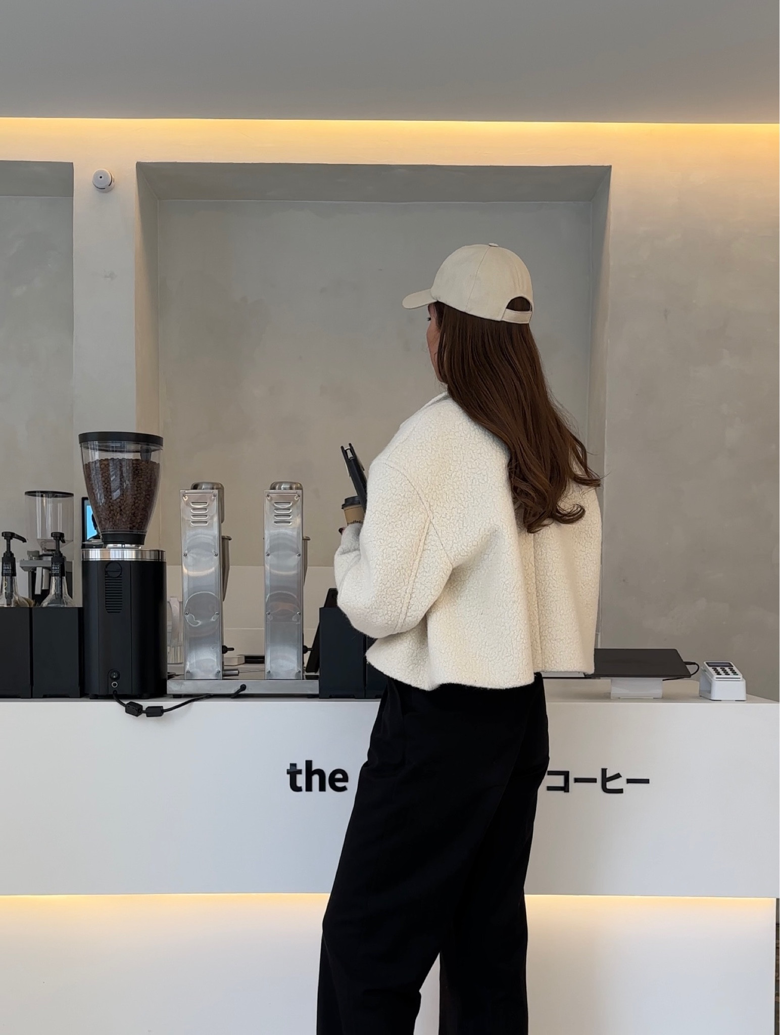 Jacket : Source Unknown 
Bouclé Padded Blouson