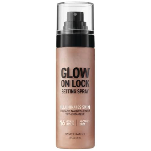 Glow On Lock Setting Spray, Alcohol-Free, 16 Hour Hold, Luminous Finish 3.4 oz | Amazon (US)