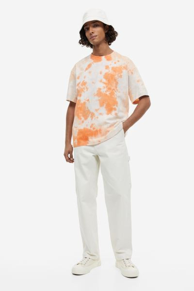 Relaxed Fit Patterned Cotton T-shirt | H&M (US + CA)