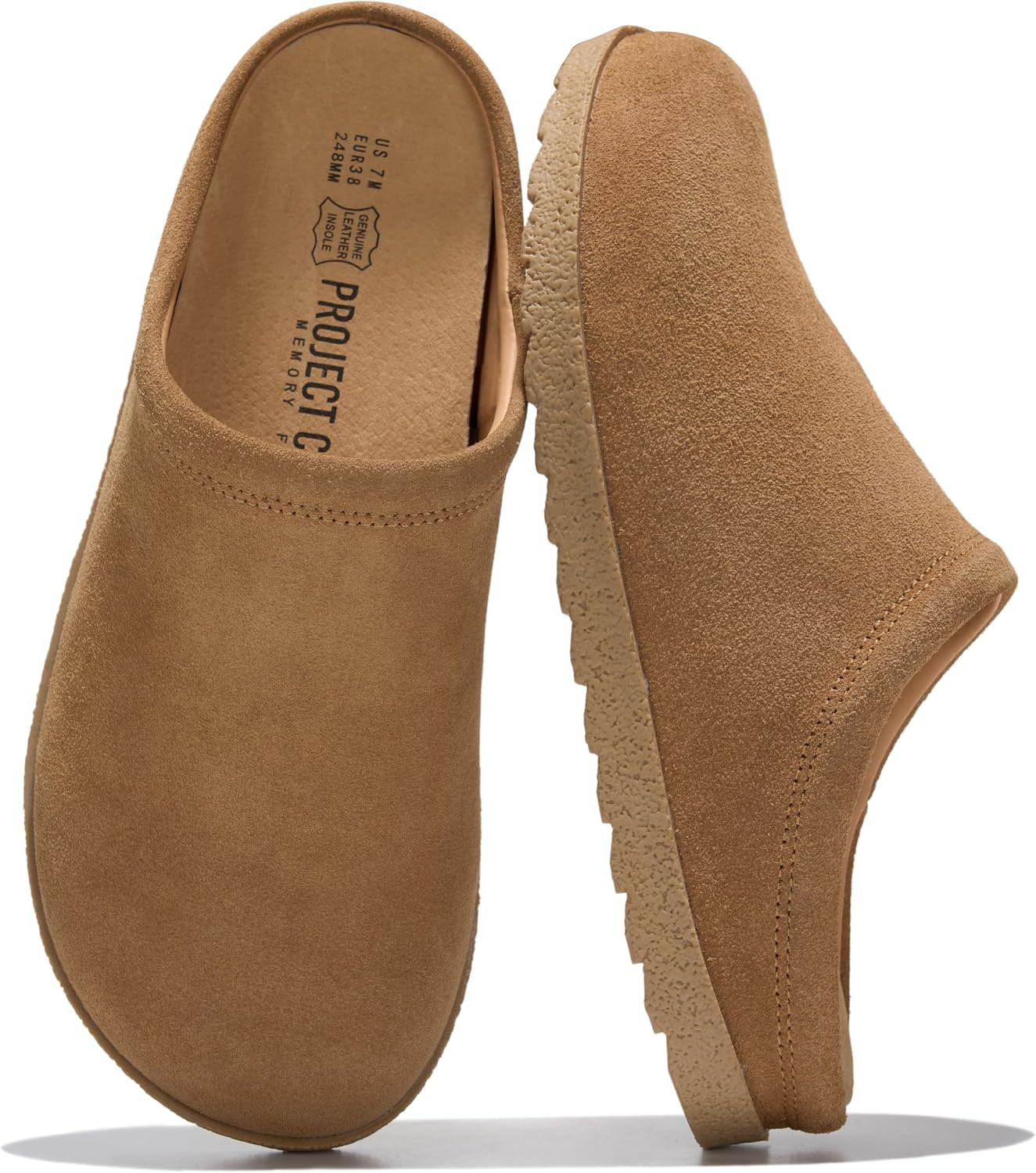 Project Cloud 100% Genuine Suede Clogs for Women & Womens Mules | Amazon (US)