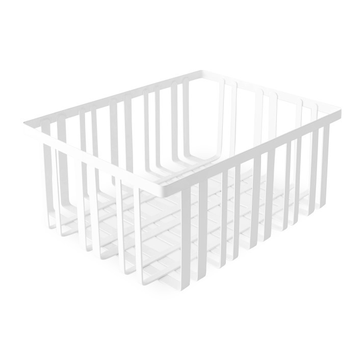 Hold Everything Metal Powder Coat Basket | Williams-Sonoma