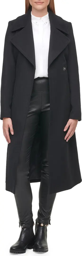 Wool Blend Wrap Coat | Nordstrom