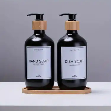 Soap Dispenser Set Countertop Lotion Bottle Bathroom Storage - Temu Canada | Temu Affiliate Program