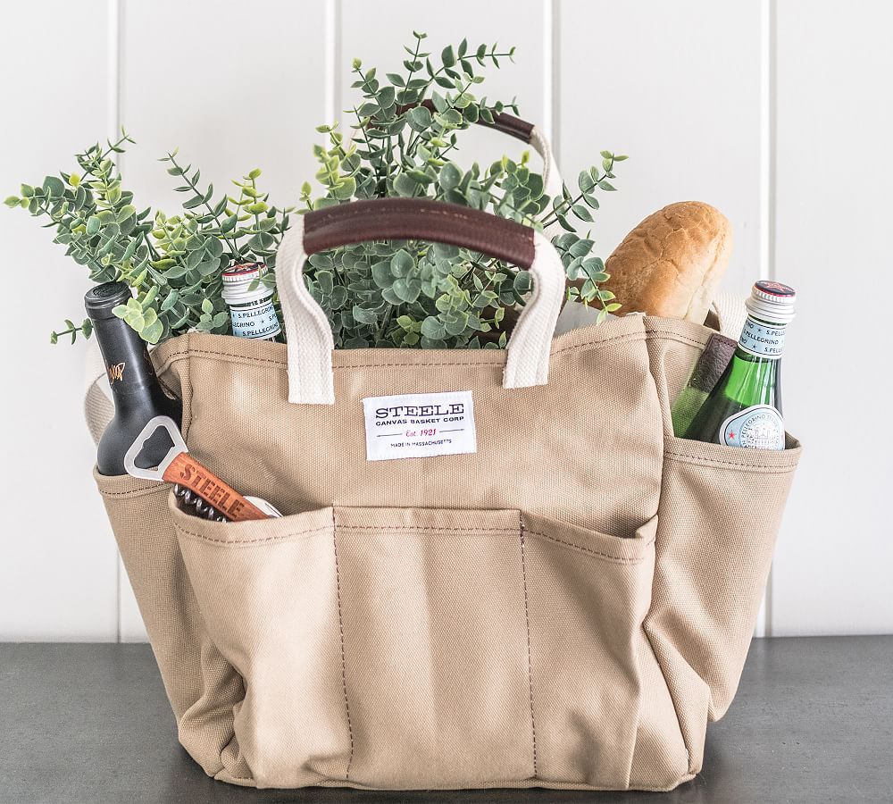 Farmers Market 9-Pocket Tote | Pottery Barn (US)