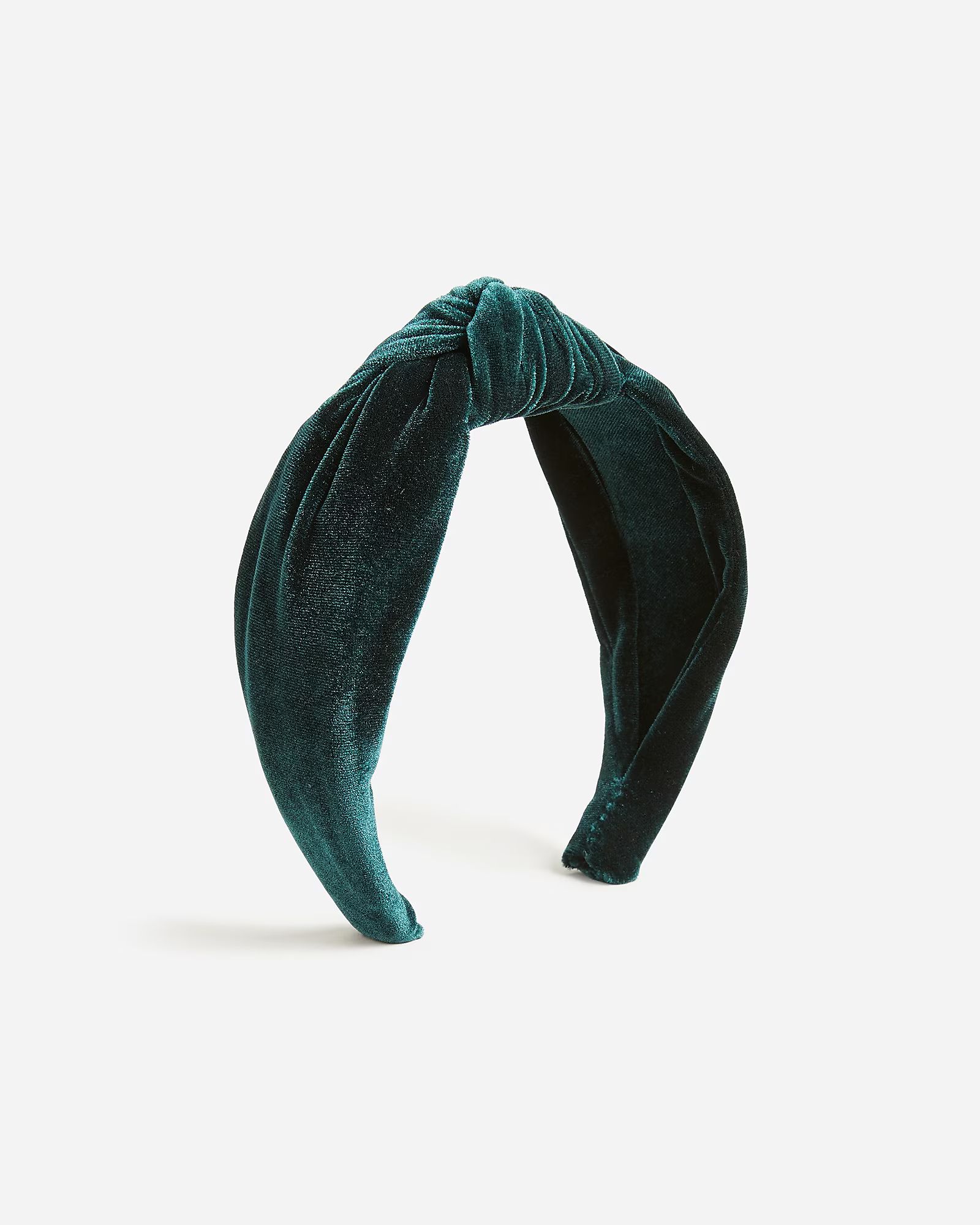 Velvet knot headband | J. Crew US