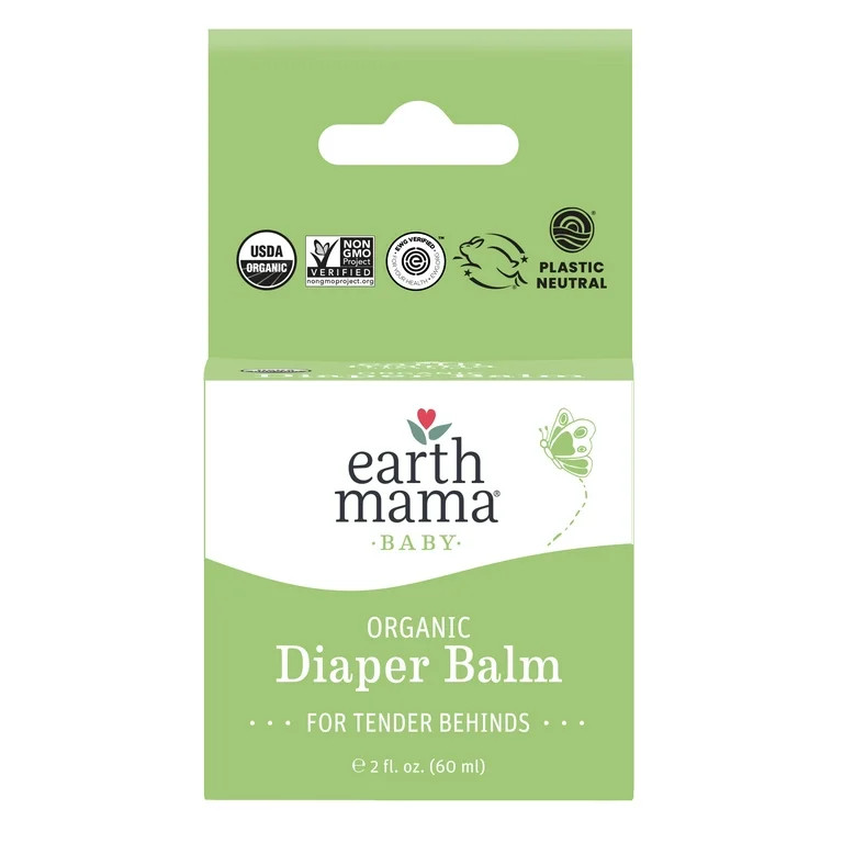 Earth Mama Organic Diaper Balm, 2 Fluid Ounces - Walmart.com | Walmart (US)