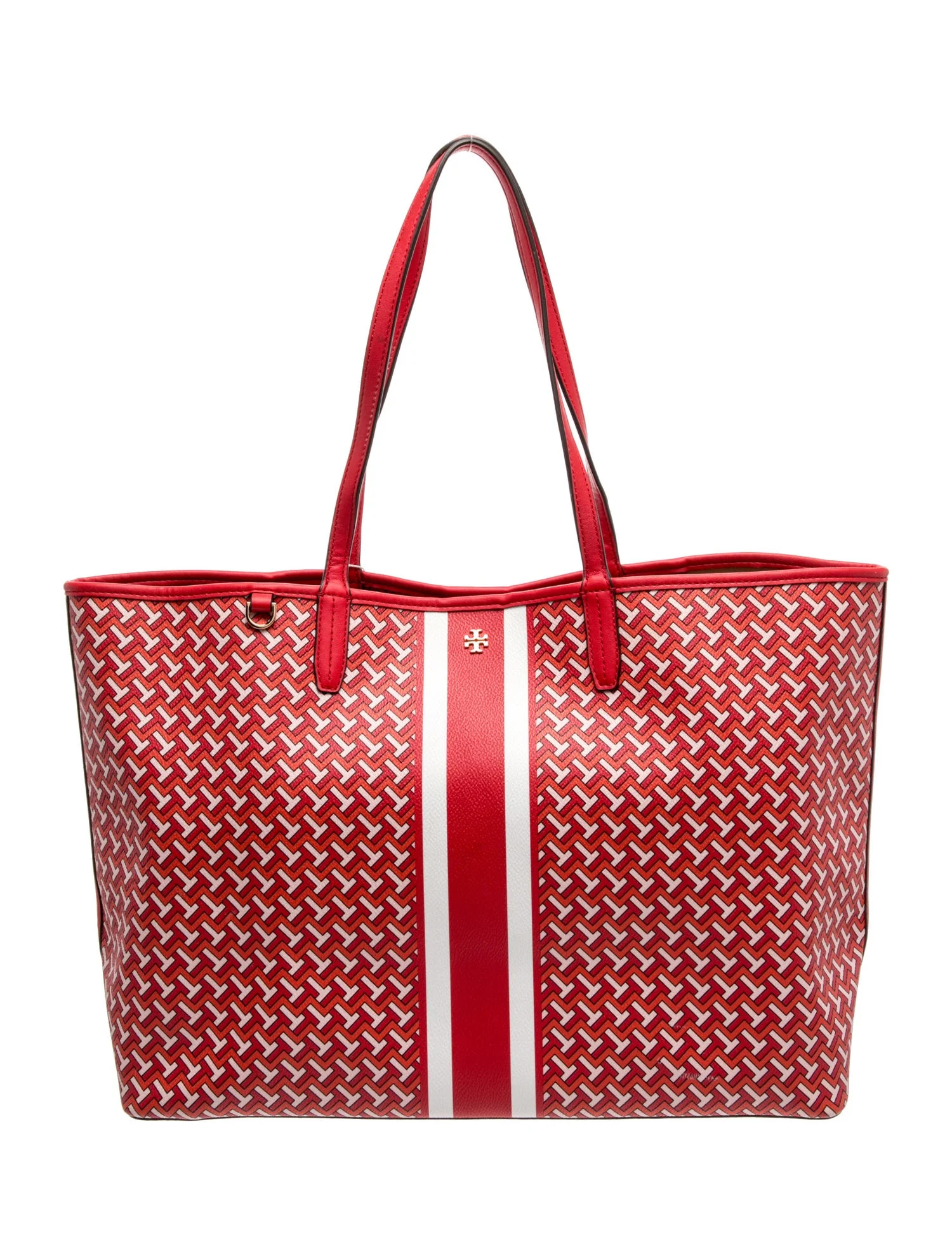 Tory Burch Leather Tote - Orange Totes, Handbags - WTO816422 | The RealReal | The RealReal